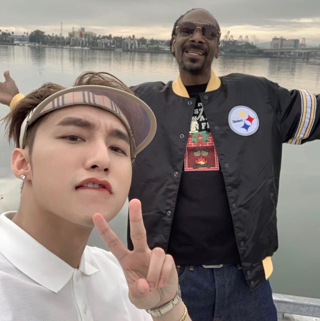 son tung and snoop dogg during set