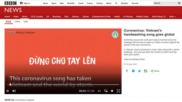 bbc coronavirus vietnam song