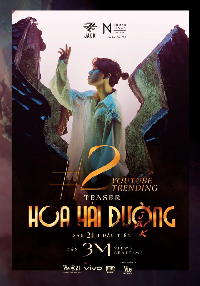 Jack (J97) Begins Countdown To Comeback "Hoa Hai Duong" With Cryptic