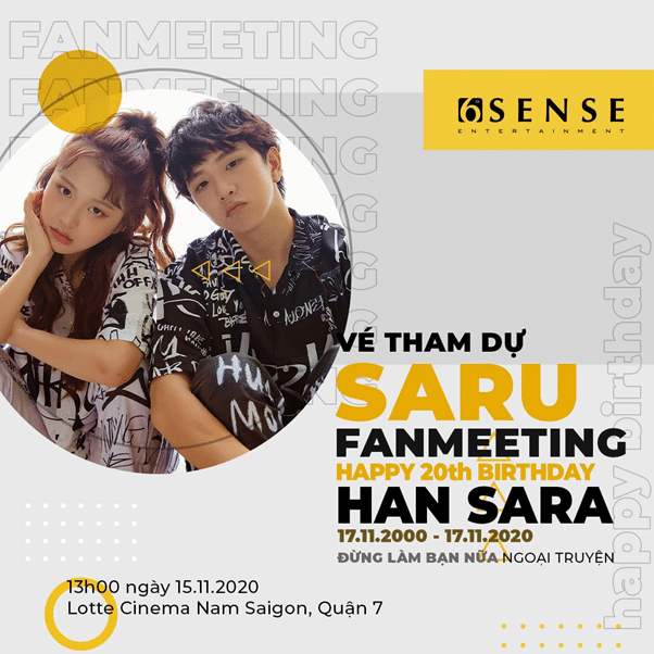 han sara fanmeeting 20th birthday