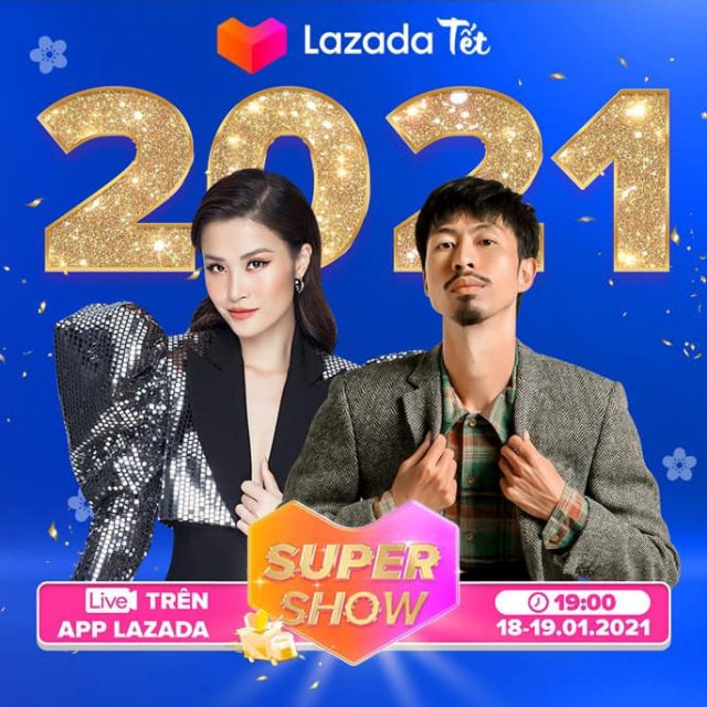 dong nhi den vau lazada super show tet 2021