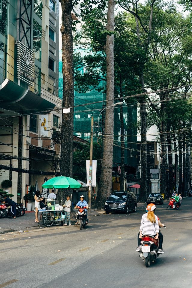 ho chi minh city vietnam street
