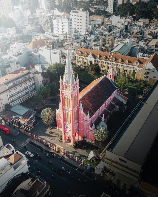 pink church saigon