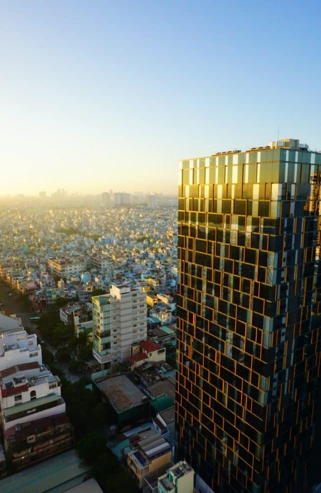 saigon skyline vietnam