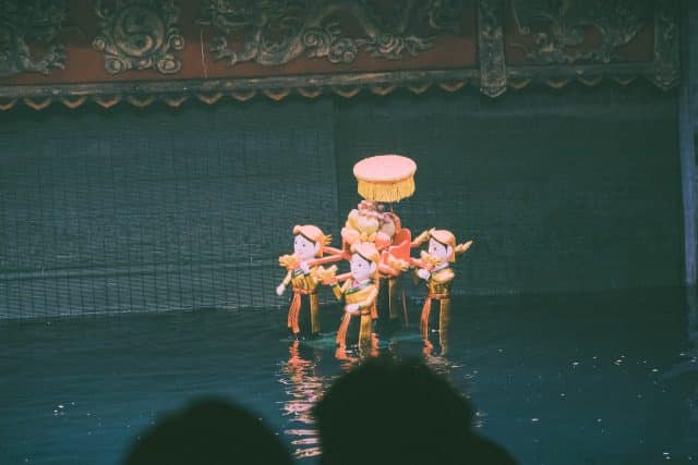 water puppet vietnam