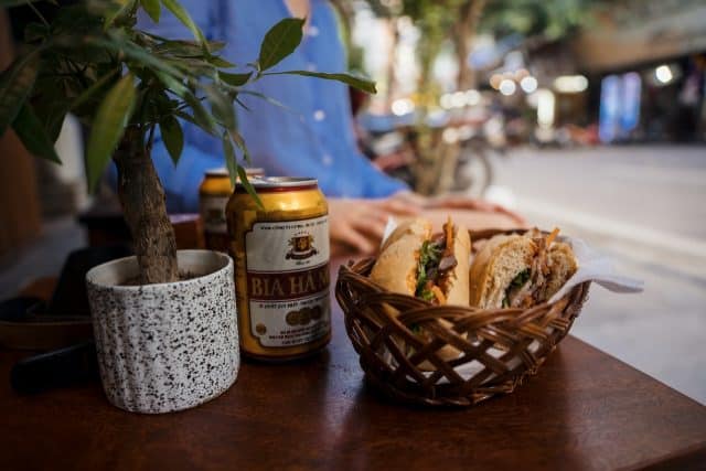 hanoi banh mi food