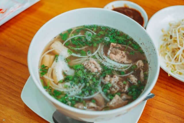 bowl of pho