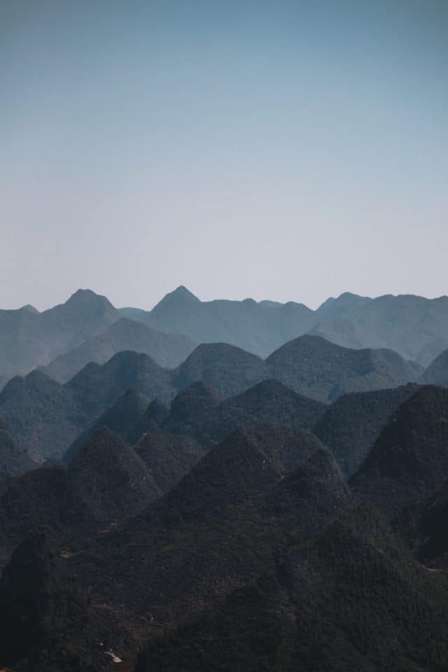 dong van karst plateau vietnam