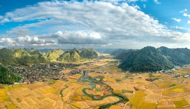 Lang son bac son flower valley