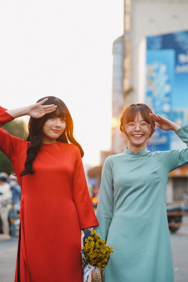 ao dai tet holidays