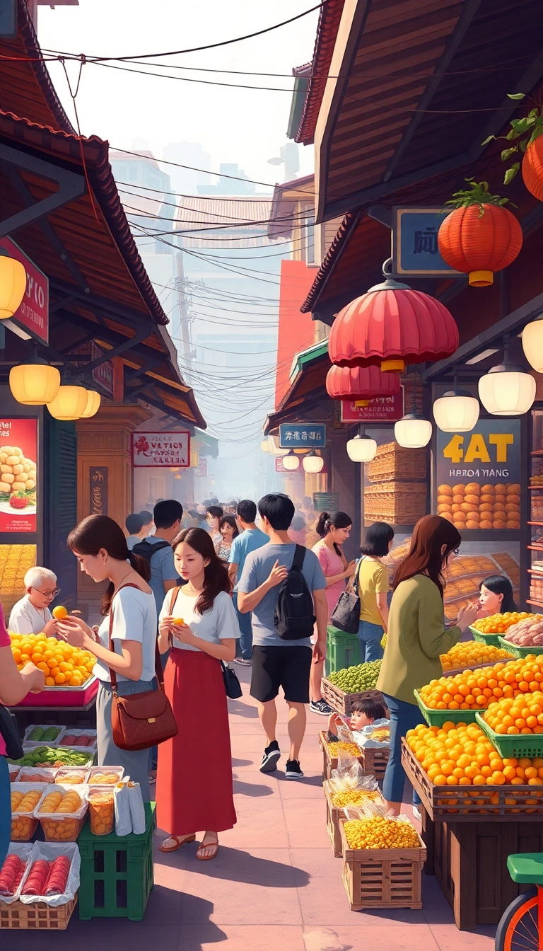 Exploring the Vibrant Vietnamese Food Markets in Hanoi