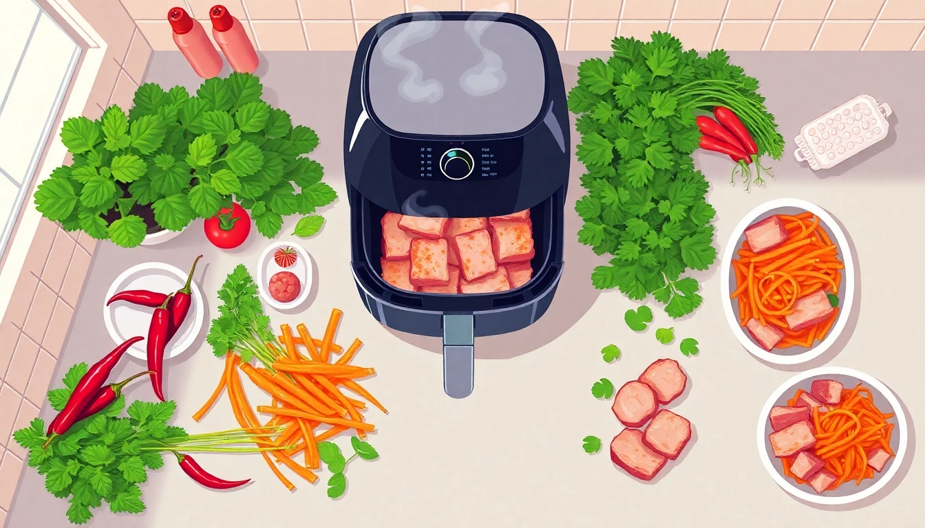 https://www.vpopwire.com/wp-content/uploads/2025/06/vietnamese_ingredients_with_air_fryer_cooking.webp